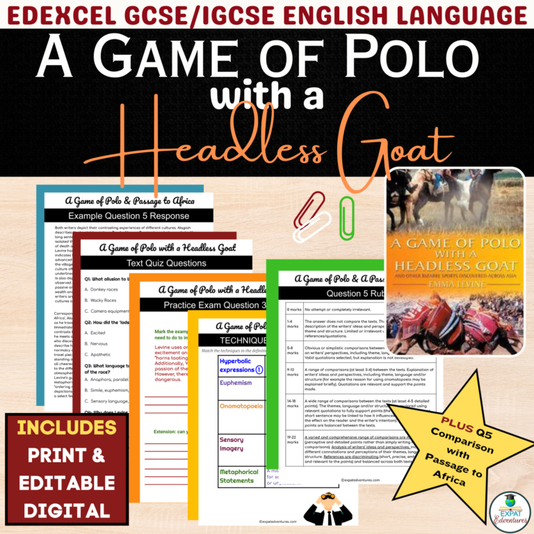 Game-of-Polo-with-a-headless-goat-GCSE-resources