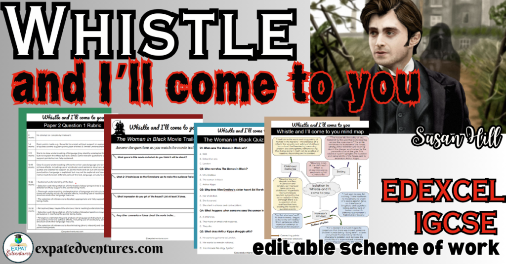 Whistle-and-I'll-come-to-you-editable-IGCSE-resources-activities-annotations-analysis