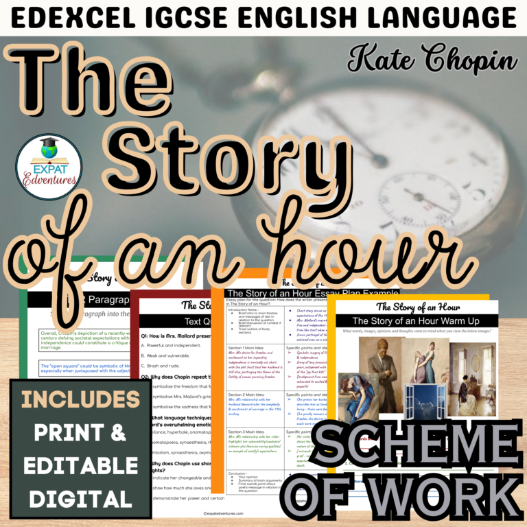 The-story-of-an-hour-igcse-resources-and-activities-analysis-annotations