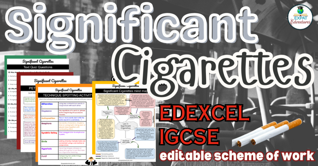 Significant-Cigarettes-igcse-resources-activities-editable-annotations