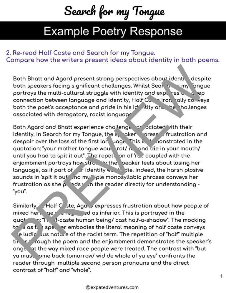 search-for-my-tongue-igcse-english-resources