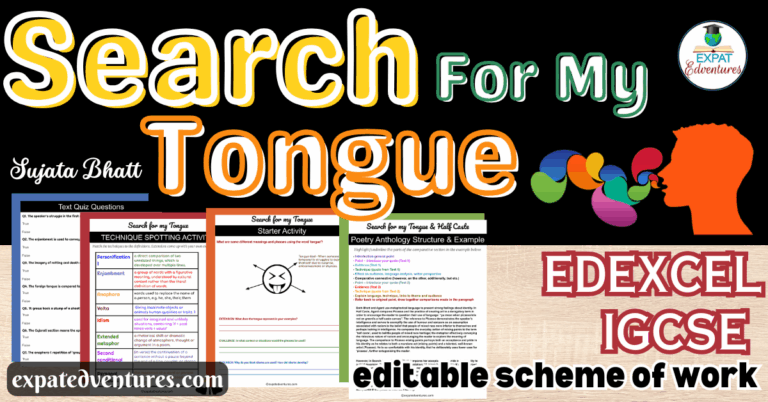 Search-for-my-tongue-analysis-resources-igcse-english-literature-poetry-annotations-practice-exam-question